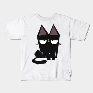vintage-cat Kids T-Shirt